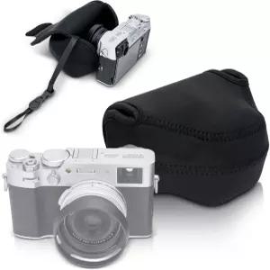 후지 후지필름 XE5 X100VI X100S X100T X100F X100V용 소프트 네오프렌 카메라 케이스 파우치 백 LH-X100
