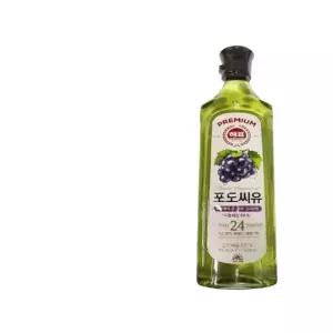 비제이마켓 해표 프리미엄 포도씨유 900ML 12개입 (1박스) 샐러드유 포도씨유900ML 튀김유