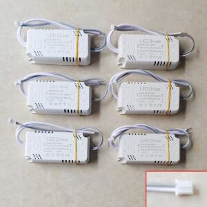 LED 천장 조명 교체용 비절연 변압기 AC165-265V, 드라이버 어댑터, 8-24W, 30-50W, 60-80W