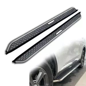 VW Volkswagen Touareg 2011-2018 S 사이드 스텝 러닝 보드 NerfBar 알루미늄 페달 액세서리 (브래킷 포함)