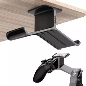 강력한 양면 테이프 디자인으로 Xbox ONE PS5 PC용 Yocice 컨트롤러 홀더 헤드폰 스탠드 헤드셋 및 책상