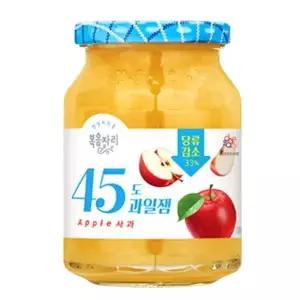 복음자리 45도 과일잼 사과 와플 토스트 식빵 350g