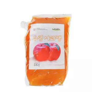 우림 사과쨈 5kg 베이커리 식빵 와플 딸기쨈