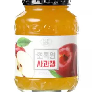쑤니 초록원 사과잼 2병 사과쿠키만들기 빵잼 식빵잼