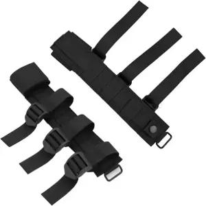 드라크라 전술 칼집 홀더 MOLLE 부착 플래시라이트 홀스터 정리함 해안 충전식 듀얼 파워 LED 군용 백팩