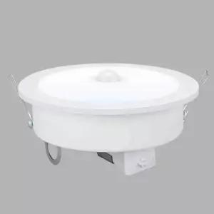 온몰 센서등 15.24cm 12W 주광 화장실매립등 화장실매입등