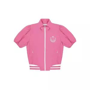 CHUCUCHU C23M-JP007W 셔링 집업 아우터 (Pink) 1050739
