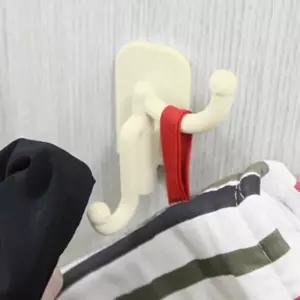 [라일리생활건강] Rly 2P 부착형 이리 행거 클립걸이 걸이후크 고정걸