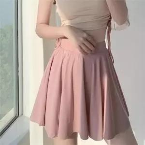 [라일리여성의류] Rly 플레어 여성 여름 치마 3부 데일리 여성 여름