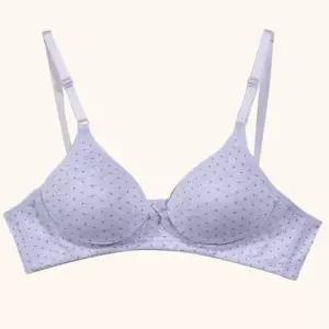 [라일리여성언더웨어] Rly 폴카도트 A컵 브라 레이스 레이스브라 와이어리스