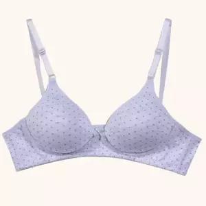 [라일리여성언더웨어] Rly 폴카도트 A컵 브라 레이스 레이스브라 와이어리스 50029262)