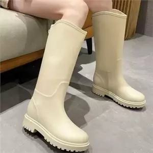 [라일리] Rly 여성 롱 부츠 롱 부츠 키높이 데일리 무릎 장화 50025058)
