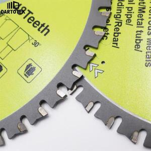 DARTOTEK 1pcs 165mm 48T 하드 합금 절삭 디스크 금속판 절단용 원형톱날 강철 바 커터