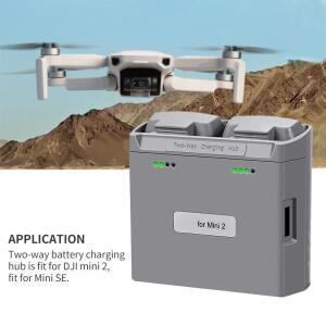 DJI 미니 4K 2 SE 충전기 배터리 관리기 드론 액세서리용 양방향 허브 케이블 포함