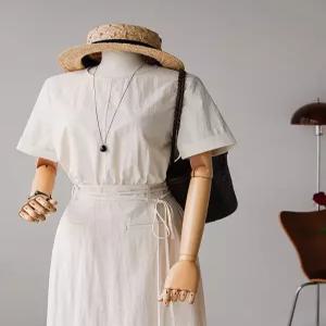 [잇수다랩] 드미쉘 바스락 원피스 (끈세트)