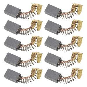 부품 교체용 카본 브러쉬 다양한 전동공구 모터 블랙  골드 12x8x5 Mm 181021-2 191947-0