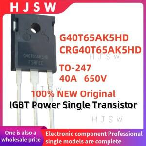 5/10/20PCS 100%  원본 및G40T65AK5HD 40T65 TO-247 40A 650V IGBT 전원 단일 트랜지스터