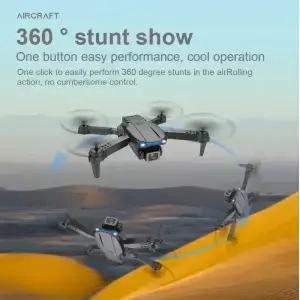 E99 HD 드론 4K 듀얼 WiFi FPV 장애물 회피 기능 항공 촬영을 위한 쿼드콥터