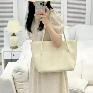 여성 깔끔 빅 사이즈 쇼퍼 데일리 캐주얼 빈티지 숄더 토트백-WFOLV...