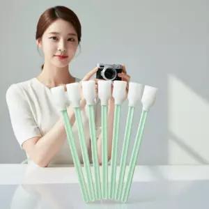정밀 기기 청소용 스펀지 면봉 50개입 다목적 세척 솔벤트프린터 잉크젯 헤드 도구 대용량 틈새 산업용 공