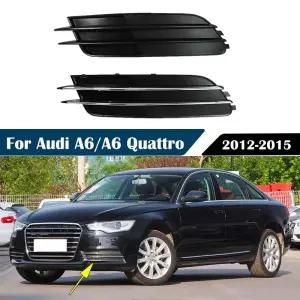 4G0807681 4G0807682 안개등 프레임 램프 트림 그릴 커버 앞 범퍼 아래 Audi A6/A6 Quattro 2012-2015 자동