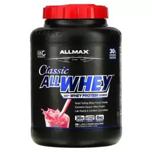 (매장정품)올맥스 클래식 올 웨이 100 프로틴 파우더 딸기 맛 2.27kg