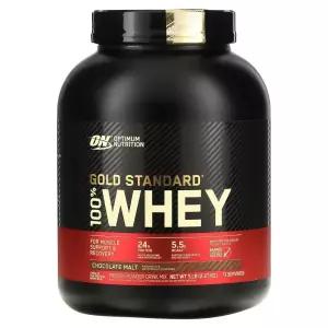 (매장정품)옵티멈뉴트리션 골드 스탠다드 100 웨이 프로틴 파우더 초콜릿 몰트 2.27kg