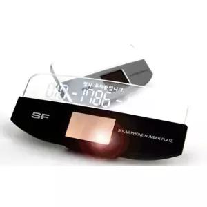 LED 주차 알림판 차량 연락처 전화번호 판번호판 자동차비상 인테리어 폰넘버
