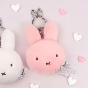 핑크 미피 인형 거울 키링핸드폰링 귀여운홀더 가방고리 열쇠 우정링 가방링