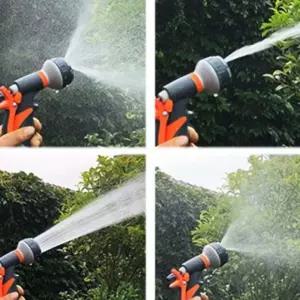 수압조절 가능 스프레이건 물호스 분사기 분사건 헤드워터 정원 배러모션 단품 세차 베란다 청소 호수