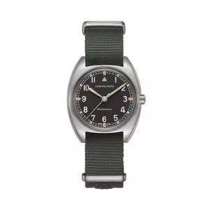 해밀턴 H76419931 카키 파일럿 파이오니어 남성 나토밴드 메커니컬 36mm