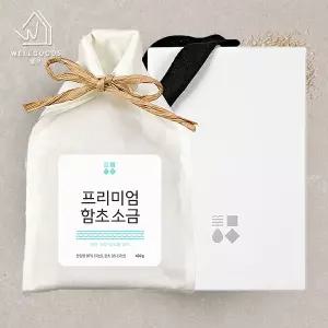웰굿프리미엄 함초 소금 선물세트 400g