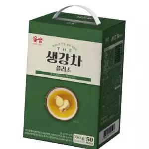 꽃샘 더 생강차 플러스 분말 전통차 50T