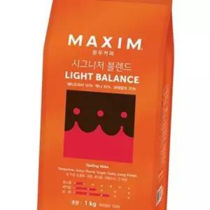 맥심 시그니처 블렌드 라이트밸런스 1kg 동서식품