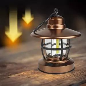 AAA사용 복고풍 RETRO COB LED 캠핑 랜턴LED 무드등 레트로
