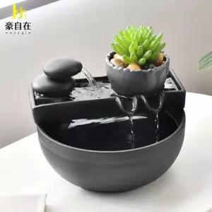 미니 실내분수대 사무실 거실 실내 분수대 정원 연못 가정용