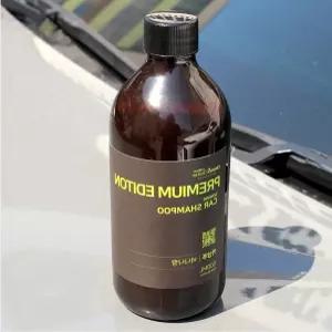 자동차 카샴푸 바나나향 500ml 셀프 세차용품 거품 세정제