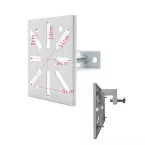 YP-HB110 H빔용 CCTV 브라켓카메라집게거치대 볼헤드 폴마운트 브라 하이박스 폴대 H켓 홈캠
