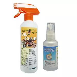 (VA) 기름때제거제 오일크린 500ML+ 테이블싹 60ML -21세기넘버원 에코 안전한식탁세정제 탈취제 제거제 제