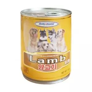 헬로도기 양고기 캔 400g X3개 강아지 통조림 간식 애견간식