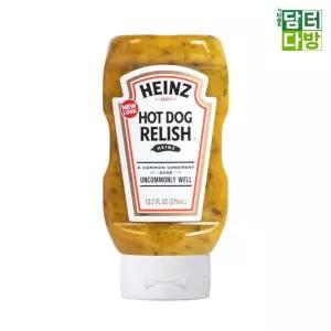 하인즈 핫도그 렐리쉬 375ml X 2개소스 오뚜기 간편 맬리쉬 랠리쉬 머스터드 타드