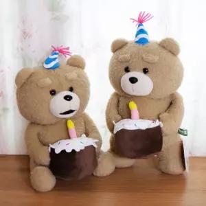 19곰 테드 인형 해피벌스데이 버전 2type어린이선물 귀여운 부드러운 튼튼한 19 선물용 돌이