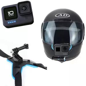 GOPRO10 호환 바이크 헬멧 턱 고정 스트랩 고프로10액션캠집게 마운트 액션 소품 부품 악세사리 서사리 보