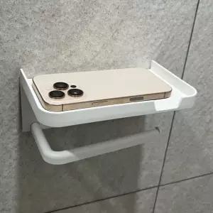 휴지걸이 핸드폰거치 욕실 거치대 롤화장지케이스