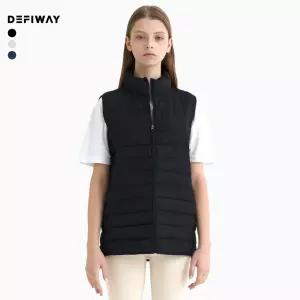 DEFIWAY 듀스포 집업 패딩 조끼웰론 경량 지퍼 겨울 VEST DKW670 데피웨이 남자 여자