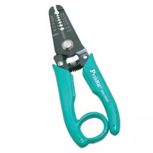 PROKIT (8PK-3002D) 케이블 스트리퍼 정밀가공용 AWG 22 20 18 16 14 12 10 탈피 다용도 수동 수공구 크림