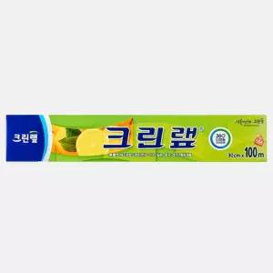 크린？N 30cm x 100m포장랩 일회용 비닐 주방 주방용 커터 커팅 음식