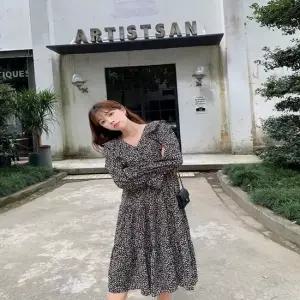 프릴 러플 플라워 롱원피스 원피스 롱원피스 플라워원피스 프릴원피스 하객원피스