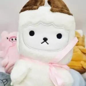 귀여운 애니멀 블랭킷 흰색양 감촉이좋은 귀여운디자인 따뜻한 부드러운감촉의 (WEB1603)