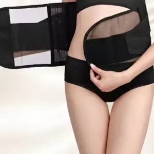 찍찍이 조절 메쉬 복대 뱃살 보정 입체디자인 통기성 속옷복대 후크복대 (WEADFA9)